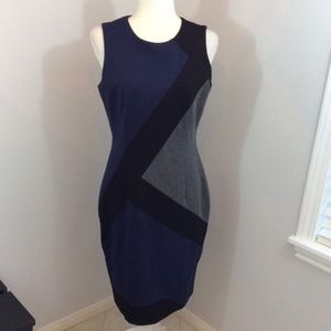 White House Black Market Graphic Print Dress 6